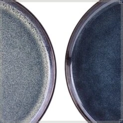OTIX Dinerborden Bordenset 12 Persoons 26cm Blauw Aardewerk EBONY -Bestekwinkel 9cd964de8eac4953bf2b6c3911b4b6e0