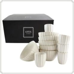 OTIX Koffiekopjes Soepkommen Zonder Oor 6 Persoons Set Van 12 SOLIS -Bestekwinkel a29181c45cbd4dc384d1180c1c5f8587