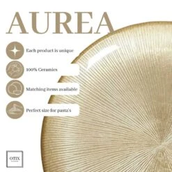 OTIX Ontbijtborden 6 Persoons Goud Glitter Dessertborden 21cm Glas 16 OTIX Ontbijtborden 6 Persoons Goud Glitter Dessertborden 21cm Glas -Bestekwinkel a7a7777422fc4a36a3cbebc2b7be6e6b