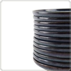 OTIX Serviesset 12 Delig Ebony - Blauw -Bestekwinkel a802b2d149094560b28cf6d2c4ada9e4