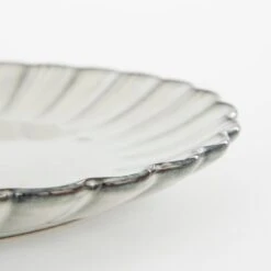 Mica Decorations Corfu Ontbijtbord - H2,5 X Ø21 Cm - Keramiek - Grijs -Bestekwinkel a8435b0725904799b95e0bebfc8b0fec