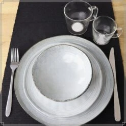 OTIX Dessert Ontbijt Bordenset 6 Persoons Blauw 21cm Keramiek BLUEBELL -Bestekwinkel a892b1b4da8f48d7a2ee787e88115af4