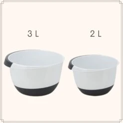 OTIX Mengkom Set 2 Stuks 2 Liter En 3 Liter Kom Kunststof Keukengerei -Bestekwinkel ae3e7a4dd5114b378fc30e7388ee8f17