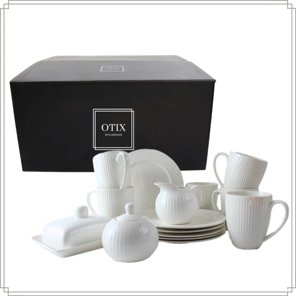 OTIX Serviesset 15-delig Ontbijtservies Bordenset 6-Persoons Ontbij... 14 OTIX Serviesset 15-delig Ontbijtservies Bordenset 6-Persoons Ontbij... - Afbeelding 12