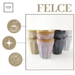 OTIX Koffie Kopjes 8 Stuks 250 Ml Zonder Oor Koffietassen Porselein Hittebest... 16 OTIX Koffie Kopjes 8 Stuks 250 Ml Zonder Oor Koffietassen Porselein Hittebest... -Bestekwinkel b62c3a5bb0794d79a527d90974b77d4d