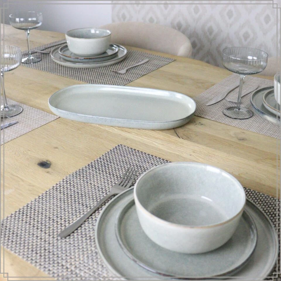 OTIX Dinerborden Bordenset 6 Persoons 27cm Aardewerk BEECH 5 OTIX Dinerborden Bordenset 6 Persoons 27cm Aardewerk BEECH - Afbeelding 3