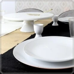 OTIX Ontbijtborden Dessert Gebaksbordjes Borden Set Van 6 Stuks 20cm Wit Met 11 OTIX Ontbijtborden Dessert Gebaksbordjes Borden Set Van 6 Stuks 20cm Wit Met -Bestekwinkel b9bceb8739fc469a9dcb62cb2d16826e