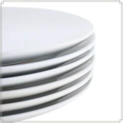 OTIX Dinerborden Bordenset 6 Persoons Wit 26cm Aardewerk ALDER -Bestekwinkel bad802db18a243f988d9679b466261bf