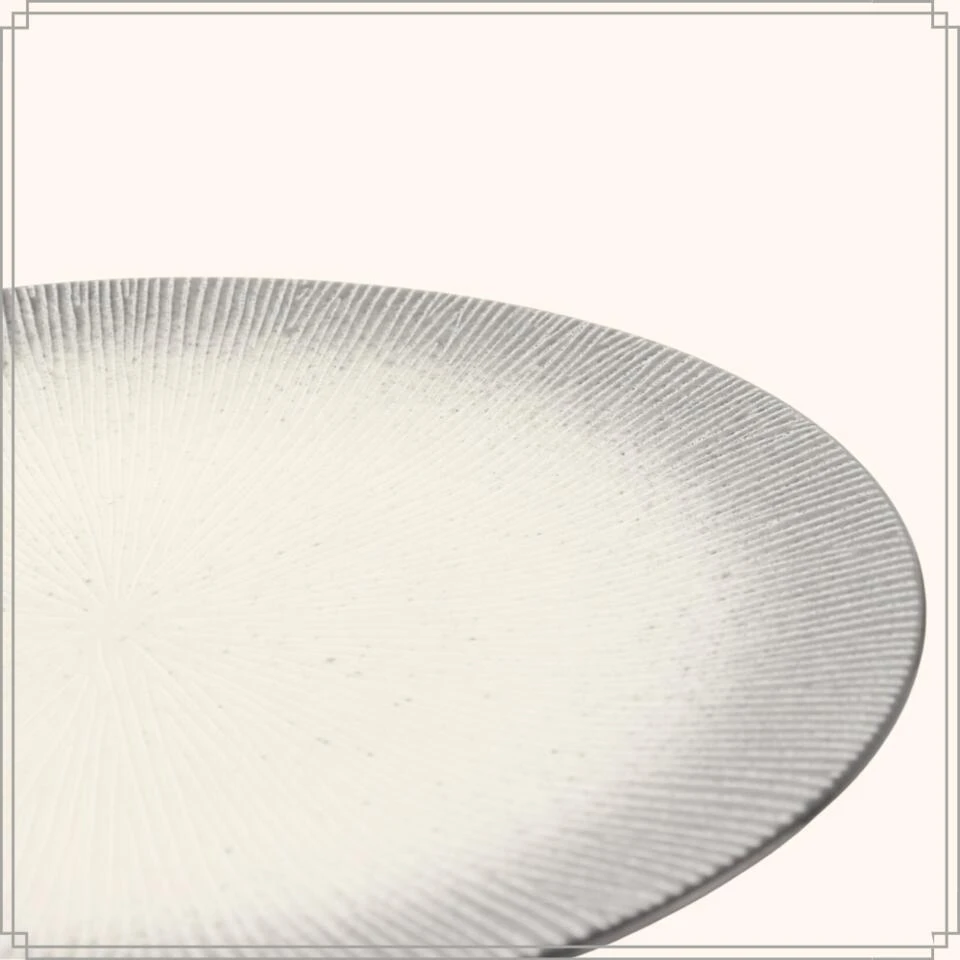 OTIX Diner Bordenset 12 Persoons Zwart Taupe 27cm Keramiek TULIP 10 OTIX Diner Bordenset 12 Persoons Zwart Taupe 27cm Keramiek TULIP - Afbeelding 8