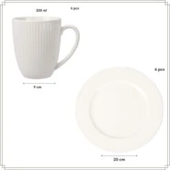 OTIX Serviesset 15-delig Ontbijtservies Bordenset 6-Persoons Ontbij... 19 OTIX Serviesset 15-delig Ontbijtservies Bordenset 6-Persoons Ontbij... -Bestekwinkel bd0558c7220b499aa17ad5c1e43aa87b