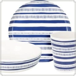OTIX Serviessets 12 Delig STRIPES - BLUE 15 OTIX Serviessets 12 Delig STRIPES - BLUE -Bestekwinkel be697d9990ee4fa2af8adf7b4c17cd76