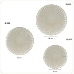OTIX Serviesset 18 Delig Solis - Wit -Bestekwinkel be789d60d7094533a39a090c6f1c9648