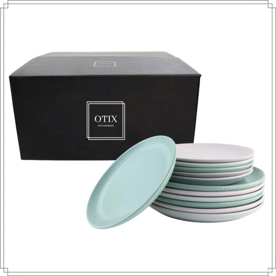 OTIX Serviesset 12 Stuks Aurora - Multikleur 11 OTIX Serviesset 12 Stuks Aurora - Multikleur - Afbeelding 9