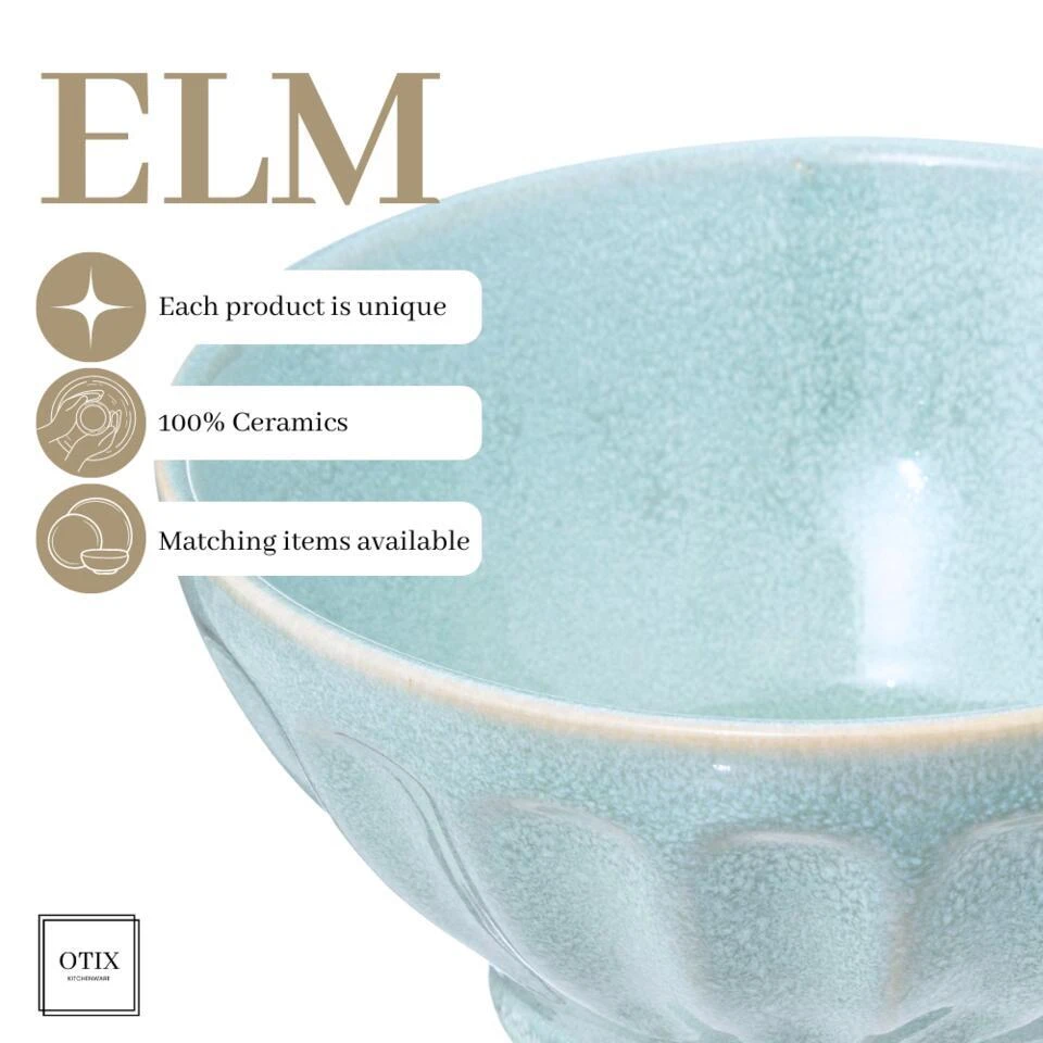 OTIX Soepkommen Zonder Oor Set Van 6 Schaaltjes 560ml Licht Blauw Aardewerk ELM 10 OTIX Soepkommen Zonder Oor Set Van 6 Schaaltjes 560ml Licht Blauw Aardewerk ELM - Afbeelding 8