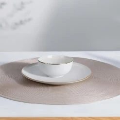 Excellent Houseware Kommetje/serveer Schaaltje - Wit/goud - D14 X 7 Cm - Porselein 9 Excellent Houseware Kommetje/serveer Schaaltje - Wit/goud - D14 X 7 Cm - Porselein -Bestekwinkel c92045a205b3458a9cca285fd8b3f511