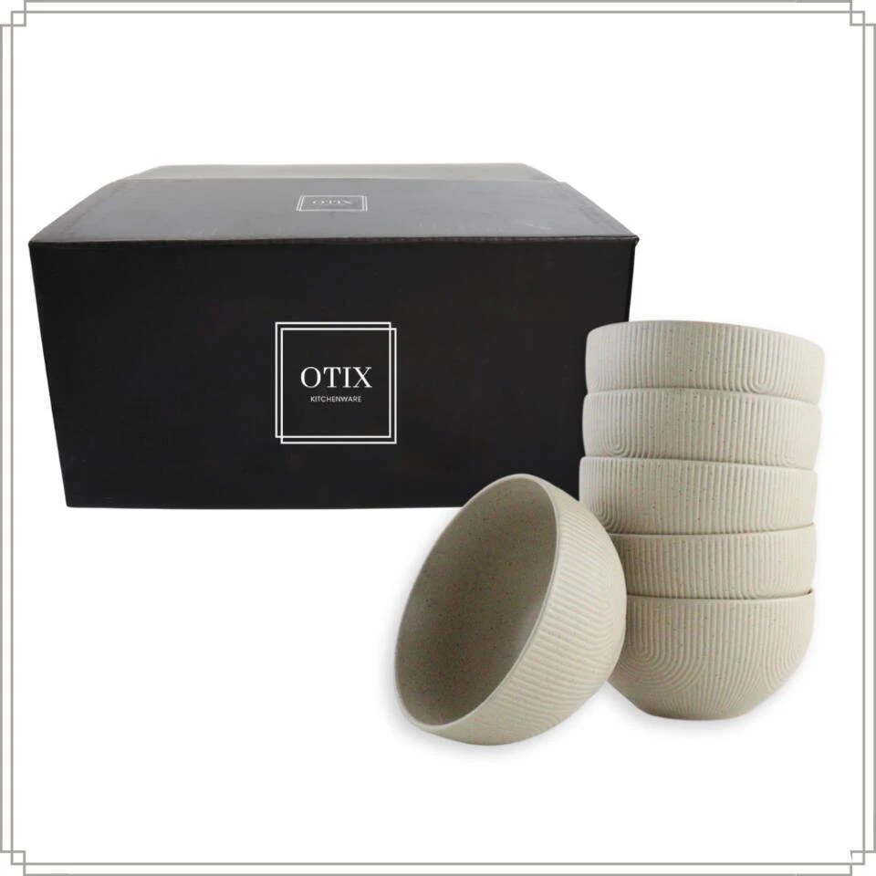 OTIX Soepkommen Zonder Oor Set Van 6 Schaaltjes 600ml Caramel Aardewerk TEAK 11 OTIX Soepkommen Zonder Oor Set Van 6 Schaaltjes 600ml Caramel Aardewerk TEAK - Afbeelding 9