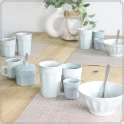 OTIX Soepkommen Zonder Oor Set Van 6 Schaaltjes 560ml Licht Blauw Aardewerk ELM 14 OTIX Soepkommen Zonder Oor Set Van 6 Schaaltjes 560ml Licht Blauw Aardewerk ELM -Bestekwinkel cd7d6cae328c40adab950f6b5ca747c1