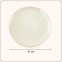 OTIX Ontbijtborden Bordenset 6 Persoons Beige 21cm Keramiek 17 OTIX Ontbijtborden Bordenset 6 Persoons Beige 21cm Keramiek -Bestekwinkel cf231b2331194a1f80bd2d049f27a9e9