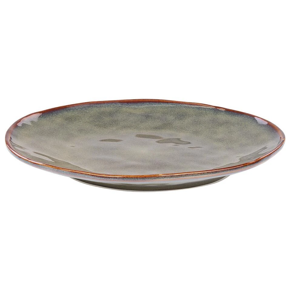 THYME - Serviesset 16 Delig - Donkergroen - Steengoed 14 THYME - Serviesset 16 Delig - Donkergroen - Steengoed - Afbeelding 12