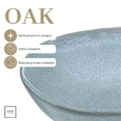 OTIX Soepkommen Zonder Oor Set Van 6 Schaaltjes 600ml Blauw Aardewerk OAK -Bestekwinkel d4c8ce6d7c714740af392226eae5dc7f