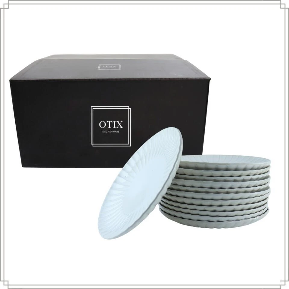 OTIX Dinerborden 12 Delig Solis - Wit 10 OTIX Dinerborden 12 Delig Solis - Wit - Afbeelding 8