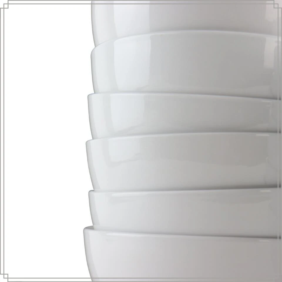 OTIX Pastaborden Bordenset 12 Persoons 20 Cm Porselein BIRCH 9 OTIX Pastaborden Bordenset 12 Persoons 20 Cm Porselein BIRCH - Afbeelding 7