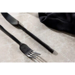 Hioshop WabiSabi Bestekset 24 Delen Roestvrij Staal Zwart 8 Hioshop WabiSabi Bestekset 24 Delen Roestvrij Staal Zwart -Bestekwinkel e0519511928249b9bcf13a95a5f9cd3a