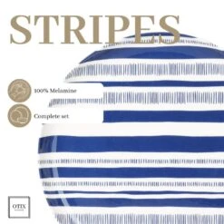 OTIX Serviessets 12 Delig STRIPES - BLUE 18 OTIX Serviessets 12 Delig STRIPES - BLUE -Bestekwinkel e5a2981bbbf44d2db06e4f9b0a487593