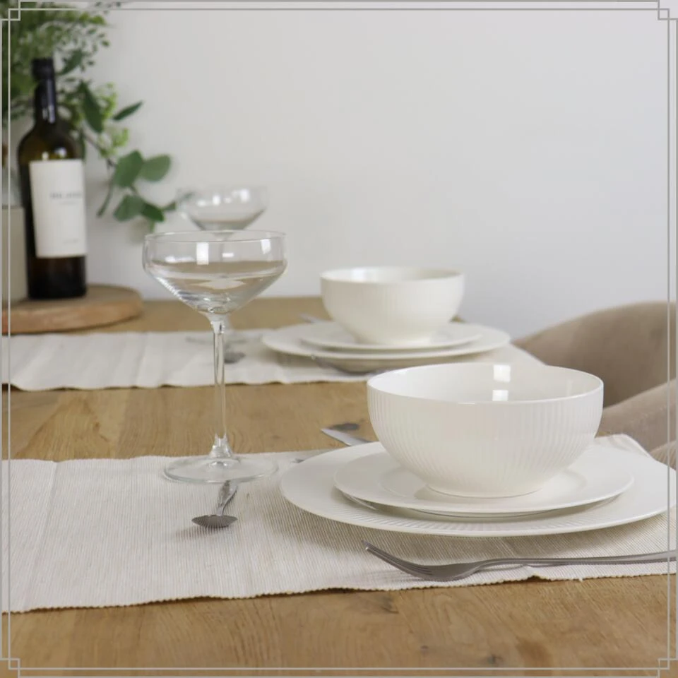 OTIX Soepkommen Zonder Oor Set Van 12 Schaaltjes 600ml Wit Porselein 4 OTIX Soepkommen Zonder Oor Set Van 12 Schaaltjes 600ml Wit Porselein - Afbeelding 2