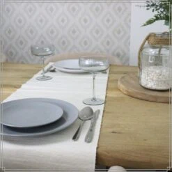 OTIX Dinerborden Bordenset 12 Persoons Grijs 26cm Aardewerk POPLAR -Bestekwinkel f02b2e417b0e4ea3ba84eed2540a599a