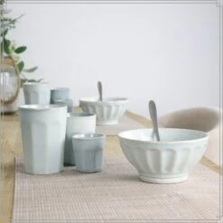 OTIX Soepkommen Zonder Oor Set Van 6 Schaaltjes 560ml Licht Blauw Aardewerk ELM 12 OTIX Soepkommen Zonder Oor Set Van 6 Schaaltjes 560ml Licht Blauw Aardewerk ELM -Bestekwinkel f3236872fbf5409f9fb82e2cb1a7e2f1