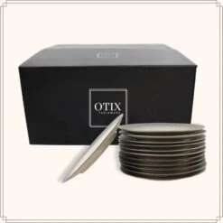 OTIX Diner Bordenset 12 Persoons Zwart Taupe 27cm Keramiek TULIP 21 OTIX Diner Bordenset 12 Persoons Zwart Taupe 27cm Keramiek TULIP -Bestekwinkel f7dfa85f7add4ce09c3abc0327e69d2f