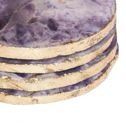TRIKALA - Onderzetter - Violet - Agaatsteen -Bestekwinkel fa7e9225523343819c2520e69c0f4070