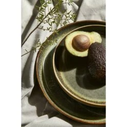 Dinerbord Emma - Groen - Stoneware - Ø27 Cm -Bestekwinkel sf 72100100 1012