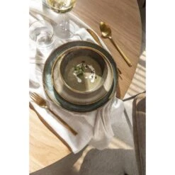 Ontbijtbord Camille - Beige - Stoneware - Ø22 Cm -Bestekwinkel sf 72100141 1012
