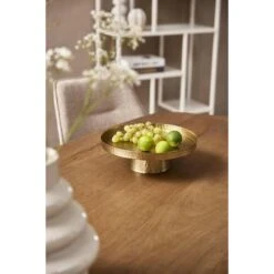 Plateau Op Voet - Goudkleurig Metaal - 14xØ31 Cm 7 Plateau Op Voet - Goudkleurig Metaal - 14xØ31 Cm -Bestekwinkel sf 72300372 1010